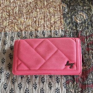 Lug Vibrant Pink Quilted Wallet